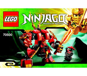70500-Kai's Fire Mech - INSTRUCTIONS ONLY Instructions LEGO®