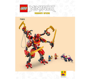 71812-Kai's Ninja Climber Mech - INSTRUCTIONS ONLY