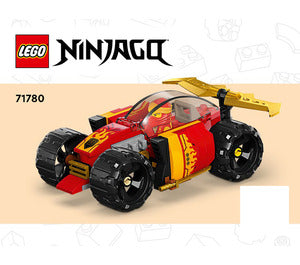 71780-Kai's Ninja Race Car EVO - INSTRUCTIONS ONLY