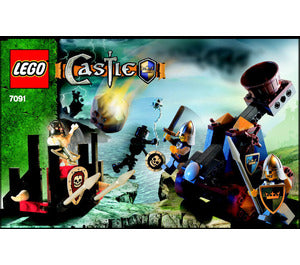7091-Knights' Catapult Defense - INSTRUCTIONS ONLY Instructions LEGO®