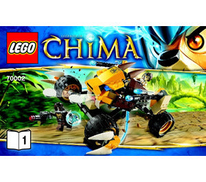 70002-Lennox' Lion Attack - INSTRUCTIONS ONLY Instructions LEGO®