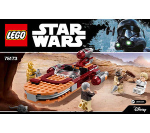 75173-Luke's Landspeeder - INSTRUCTIONS ONLY Instructions LEGO®