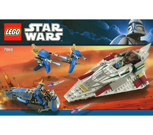 7868-Mace Windu's Jedi Starfighter - INSTRUCTIONS ONLY Instructions LEGO®
