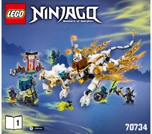 70734-Master Wu Dragon - INSTRUCTIONS ONLY Instructions LEGO®