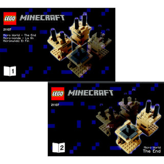 21107-Minecraft Micro World - The End - INSTRUCTIONS ONLY
