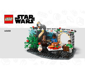 40658-Millennium Falcon Holiday Diorama - INSTRUCTIONS ONLY Instructions LEGO®