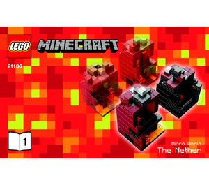 21106-Minecraft Micro World - The Nether - INSTRUCTIONS ONLY