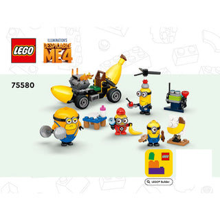 75580-Minions and Banana Car - INSTRUCTIONS ONLY Instructions LEGO®