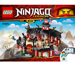 70670-Monastery of Spinjitzu - INSTRUCTIONS ONLY Instructions LEGO®