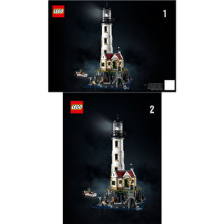 21335-Motorized Lighthouse - INSTRUCTIONS ONLY
