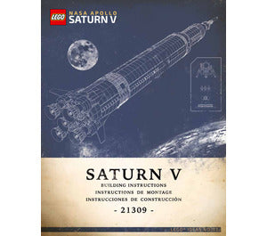 21309-NASA Apollo Saturn V - INSTRUCTIONS ONLY