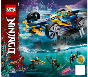 71752-Ninja Sub Speeder - INSTRUCTIONS ONLY