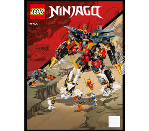 71765-Ninja Ultra Combo Mech - INSTRUCTIONS ONLY