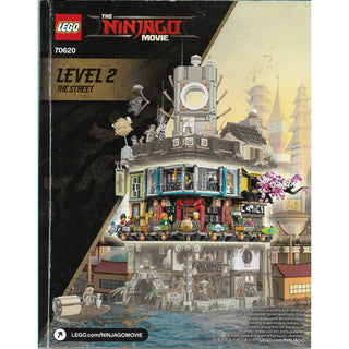 70620-NINJAGO City - INSTRUCTIONS ONLY Instructions LEGO® Slightly Used Book 2