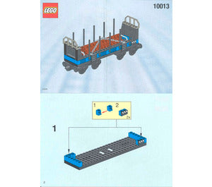 10013-Open Freight Wagon - INSTRUCTIONS ONLY Instructions LEGO®