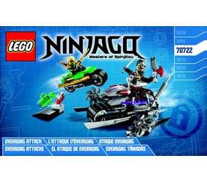 70722-OverBorg Attack - INSTRUCTIONS ONLY Instructions LEGO®
