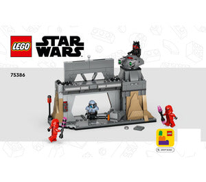 75386-Paz Vizsla and Moff Gideon Battle - INSTRUCTIONS ONLY Instructions LEGO®