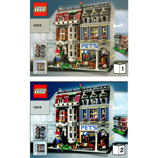 10218-Pet Shop - INSTRUCTIONS ONLY Instructions LEGO®