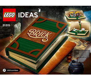 21315-Brick Tales Pop - Up Book - INSTRUCTIONS ONLY