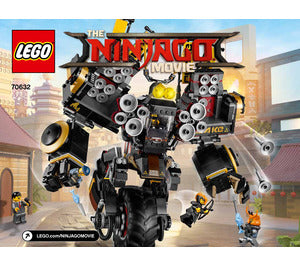 70632-Quake Mech - INSTRUCTIONS ONLY Instructions LEGO®