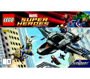 6869-Quinjet Aerial Battle - INSTRUCTIONS ONLY Instructions LEGO®