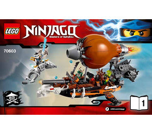 70603-Raid Zeppelin - INSTRUCTIONS ONLY Instructions LEGO®