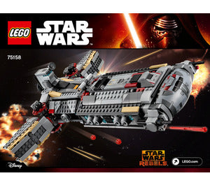 75158-Rebel Combat Frigate - INSTRUCTIONS ONLY Instructions LEGO®