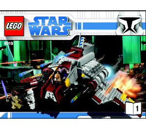 8019-Republic Attack Shuttle - INSTRUCTIONS ONLY Instructions LEGO®