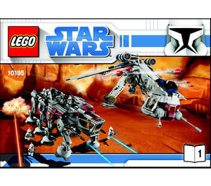 10195-Republic Dropship with AT-OT - INSTRUCTIONS ONLY Instructions LEGO®