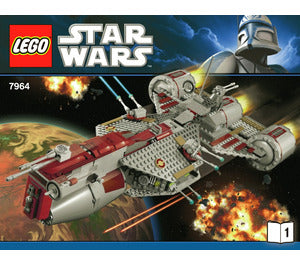 7964-Republic Frigate - INSTRUCTIONS ONLY Instructions LEGO®