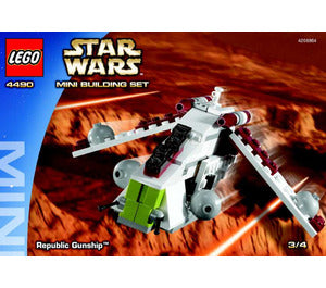 4490-Republic Gunship - Mini - INSTRUCTIONS ONLY