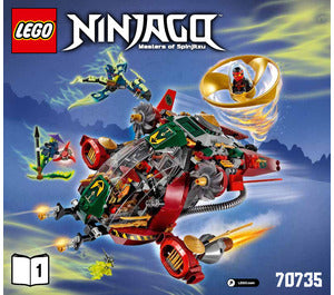 70735-Ronin R.E.X. - INSTRUCTIONS ONLY Instructions LEGO®