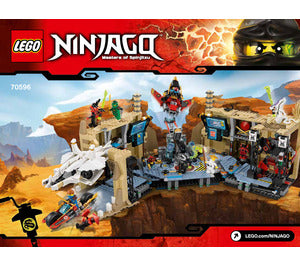 70596-Samurai X Cave Chaos - INSTRUCTIONS ONLY Instructions LEGO®