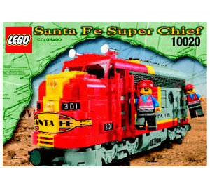 10020-Santa Fe Super Chief - INSTRUCTIONS ONLY Instructions LEGO®