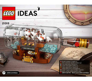 21313-Ship in a Bottle - INSTRUCTIONS ONLY