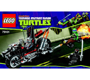 79101-Shredder's Dragon Bike - INSTRUCTIONS ONLY