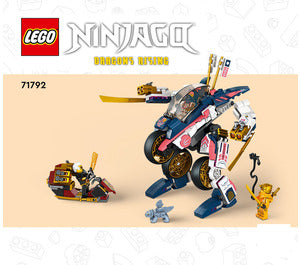 71792-Sora's Transforming Mech Bike Racer - INSTRUCTIONS ONLY