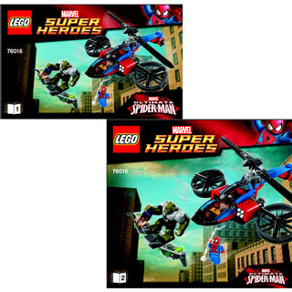 76016 - Spider-Helicopter Rescue - INSTRUCTIONS ONLY Instructions LEGO®