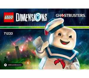 71233-Fun Pack - Ghostbusters (Stay Puft Bibendum Chamallow and Terror Dog) - INSTRUCTIONS ONLY Instructions LEGO®