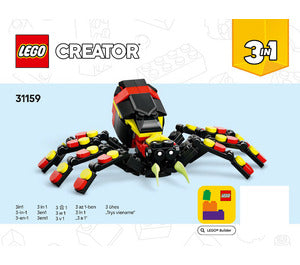 31159-Surprising Spider - INSTRUCTIONS ONLY Instructions LEGO®