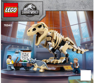 76940-T. rex Dinosaur Fossil Exhibition - INSTRUCTIONS ONLY