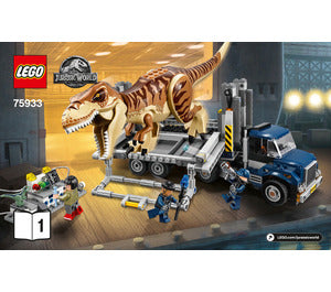 75933-T. rex Transport - INSTRUCTIONS ONLY Instructions LEGO®