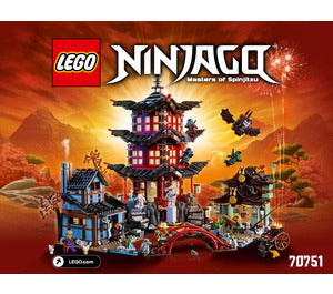 70751-Temple of Airjitzu - INSTRUCTIONS ONLY Instructions LEGO®