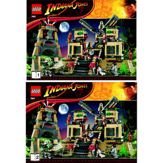 7627-Temple of the Crystal Skull - INSTRUCTIONS ONLY Instructions LEGO®