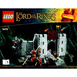 9474-The Battle of Helm's Deep - INSTRUCTIONS ONLY Instructions LEGO®