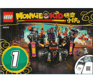 80016-The Flaming Foundry - INSTRUCTIONS ONLY Instructions LEGO®