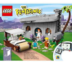 21316-The Flintstones - INSTRUCTIONS ONLY