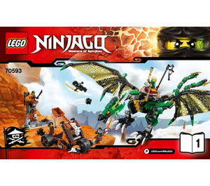 70593-The Green NRG Dragon - INSTRUCTIONS ONLY Instructions LEGO®