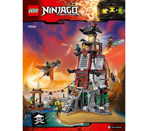 70594-The Lighthouse Siege - INSTRUCTIONS ONLY Instructions LEGO®