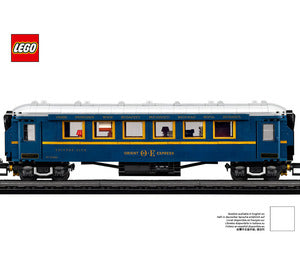 21344-The Orient Express Train - INSTRUCTIONS ONLY